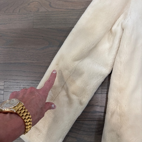 Beautiful Vintage Mink/Sheered Lamb Fur Jacket size M - Picture 6 of 11